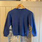 1980s Faded Blue Russel Athletic Blank Sweatshirt