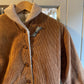 1970s Brown Corduroy Sheepskin Lined Jacket