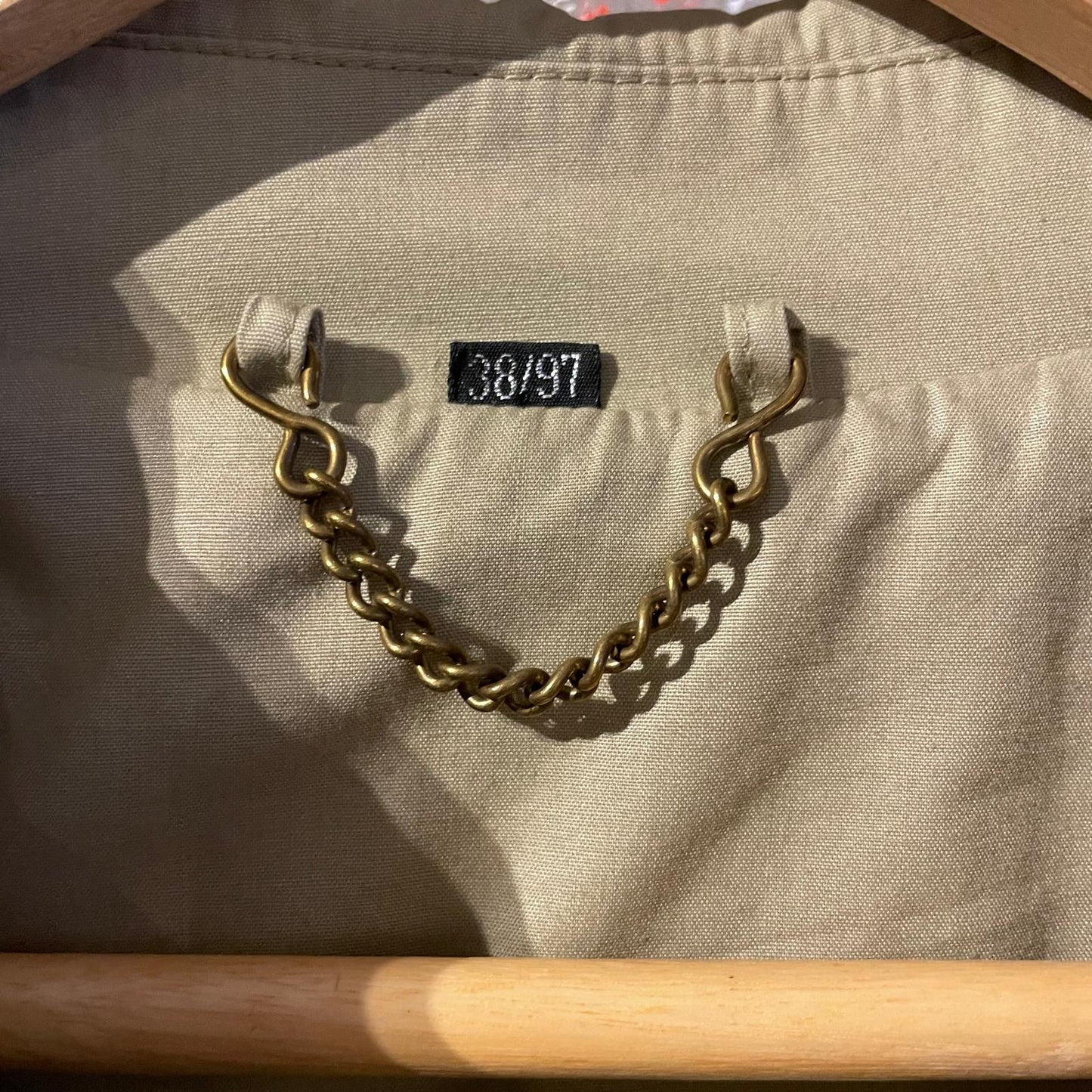 1980s Cream Barcauta Mens Trenchcoat Mac Jacket