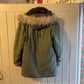 1970s Green US Military Parka Jacket Coat