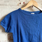 1960s Blue Short Sleeve Sweatshirt T-Shirt