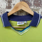 Vintage 1990s Lime Green Ellesse Polo Shirt Top