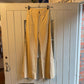 1970s Beige Jean's West Flared Trousers