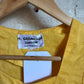 1970s Yellow Dolly Rocker Button Up Dress