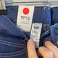 1970s Dark Blue Denim Flared Jeans