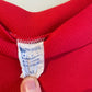 1970s Red Adidas Ventex Graphic Sweatshirt