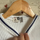 1979s White Knitted Short Sleeved Jumper