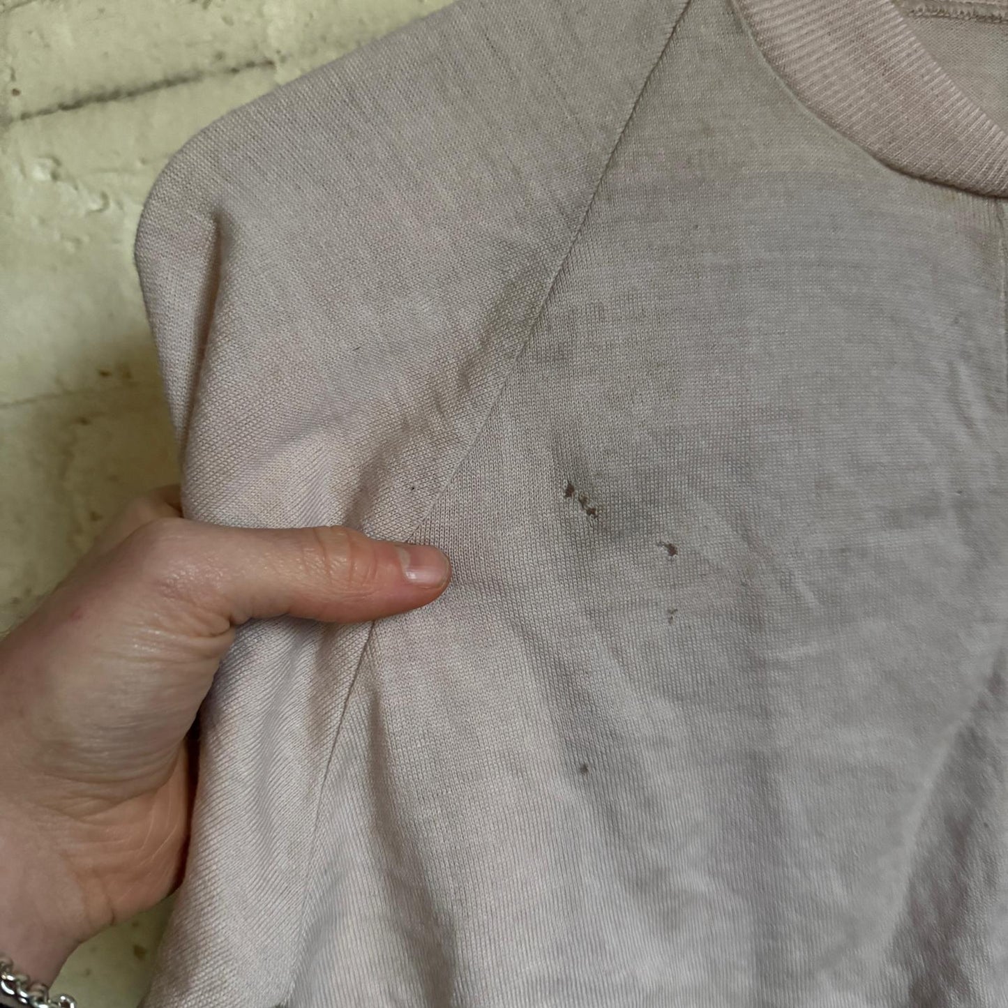 1940s Light Grey Knitted Cardigan Jumper