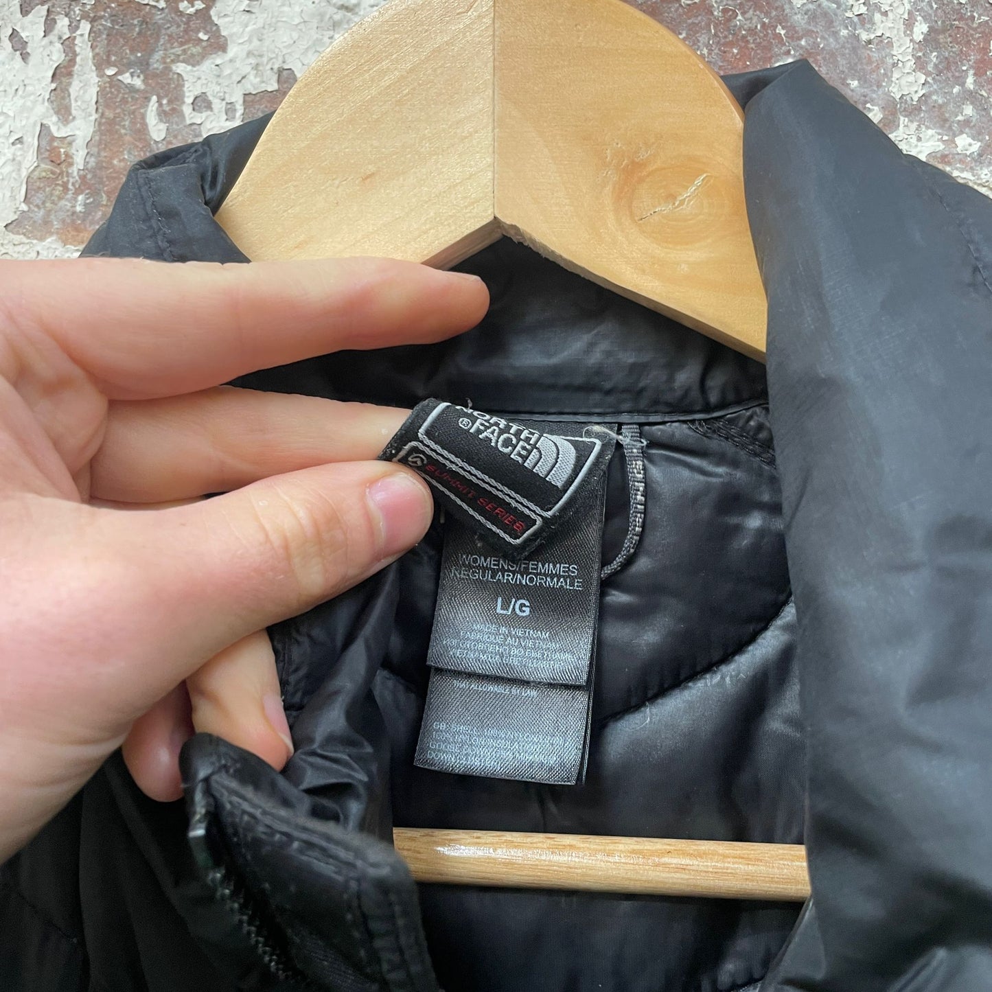 Black The North Face Puffer Gilet Vest jacket