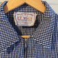 1970s French Sear Sucker Check Cropped Jacket