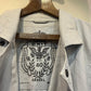 1980s Grey Unusual Design Cotton Jacket