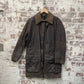 Vintage 1970s Brown Barbour Wax Northumbria Jacket Coat