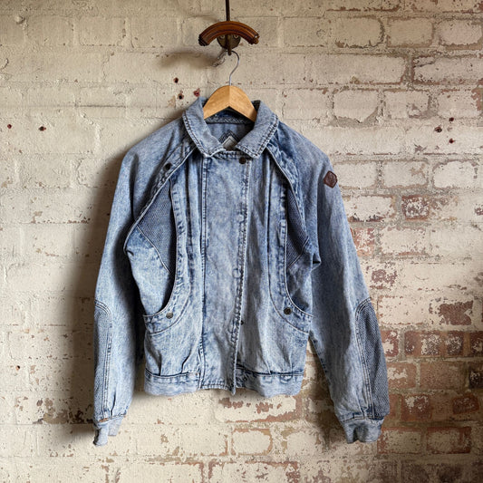 Vintage Denim Jacket Unusual Design