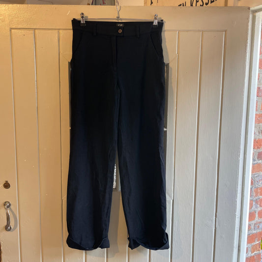 Vintage C.P. Company Black Wool Trousers