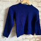 1970s Navy Blue Knitted British Jumper
