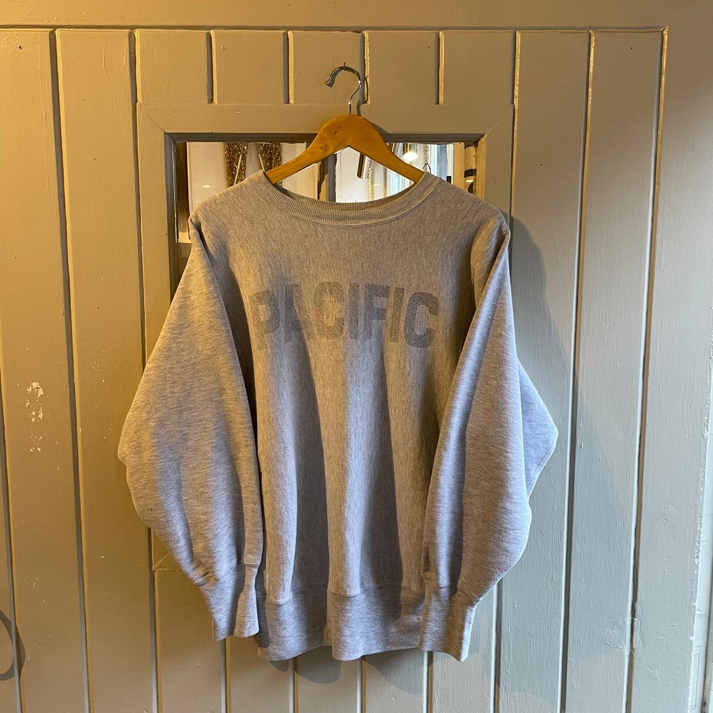 1990s Grey Champion 'Pacific' Sweatshirt
