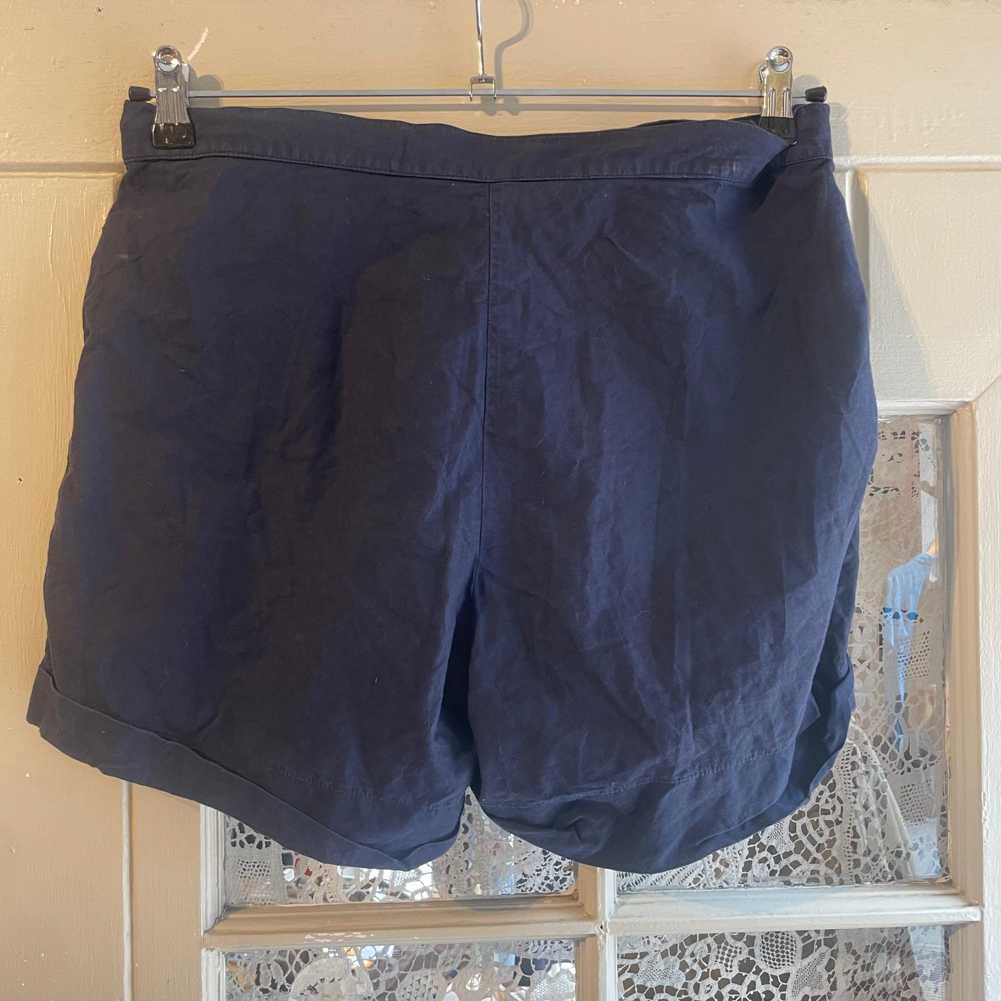 1980s Blue Navy Fila Shorts