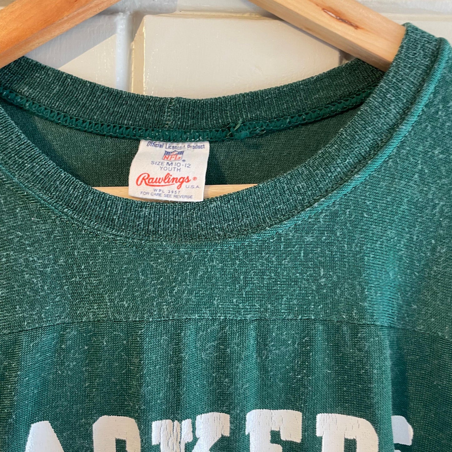 1970s Green Rayon NFL Green Bay Packers Jersey