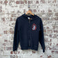 Vintage Faded Black Foo Flights Zip Up Hoodie Jumper