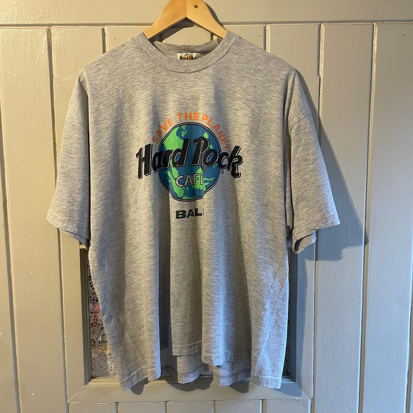 1990s Grey Hard Rock Cafe Graphic T-Shirt